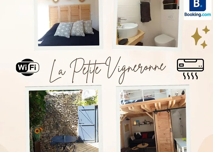 La Petite Vigneronne - Clim - Calme Prázdninový dům *
